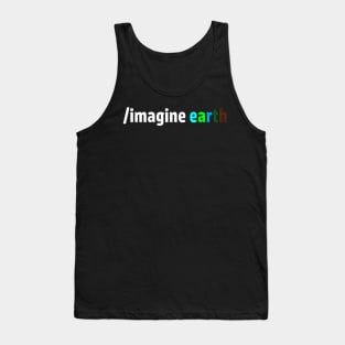 Imagine earth Tank Top